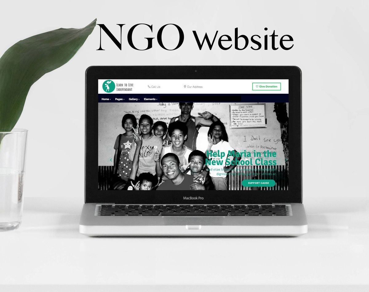 NGO team using technology for community programs
